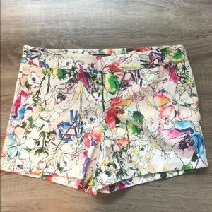 Floral Express shorts